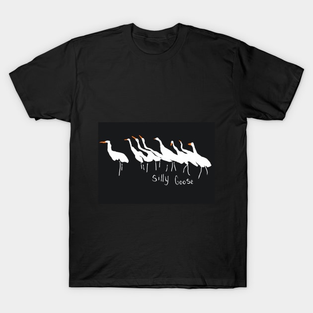 Silly Geese T-Shirt by Animal Surrealism